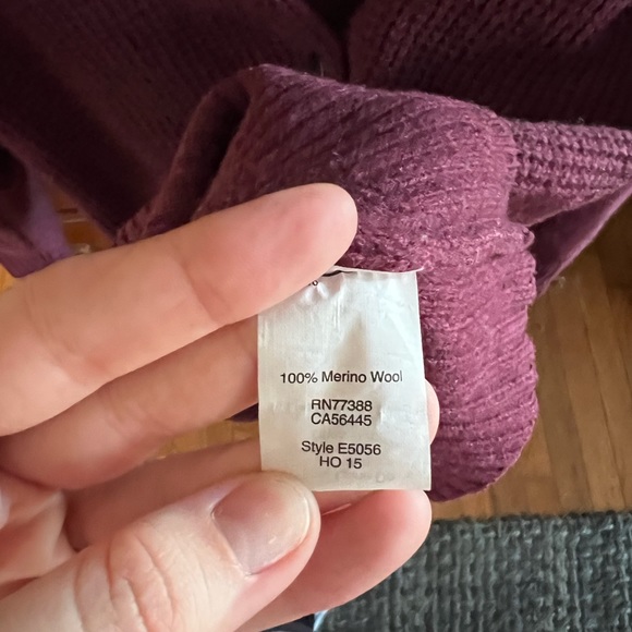 Madewell Burgundy Cardigan - Picture 4 of 4